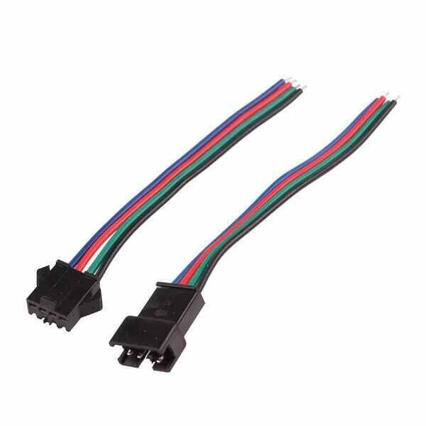 4 Pin JST SM Kablolu Konnektör Seti